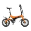 MiRiDER One GB3 16 Folding E-Bike - Ember Orange