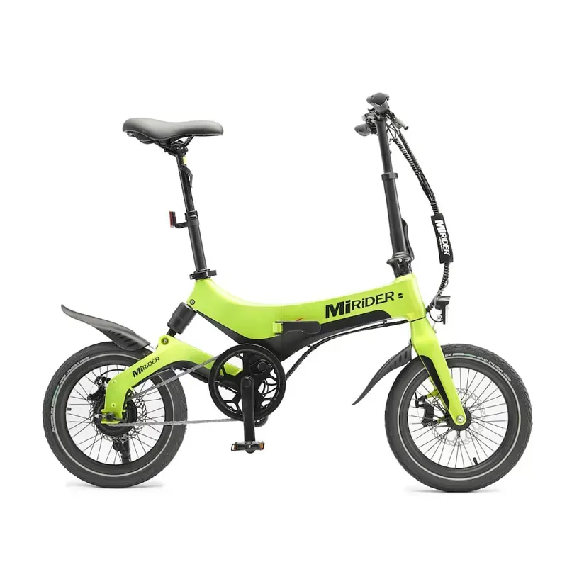 MiRiDER One 16 Folding E-Bike - Acid Green