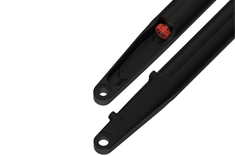 KS GTC 700c 40mm Travel Gravel Suspension Fork - Black-4