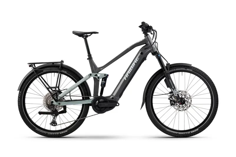 Haibike Adventr 11 ABS Full Suspension e.Hybrid Bike - Gloss Anthracite/Acacia Haze