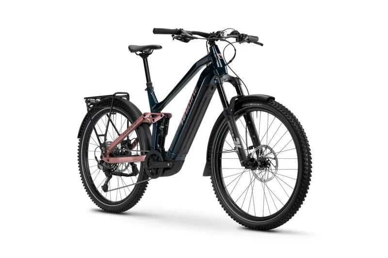 Haibike Adventr 8.5 Full Suspension e.Hybrid Bike - Gloss Copper/ Mystery-1