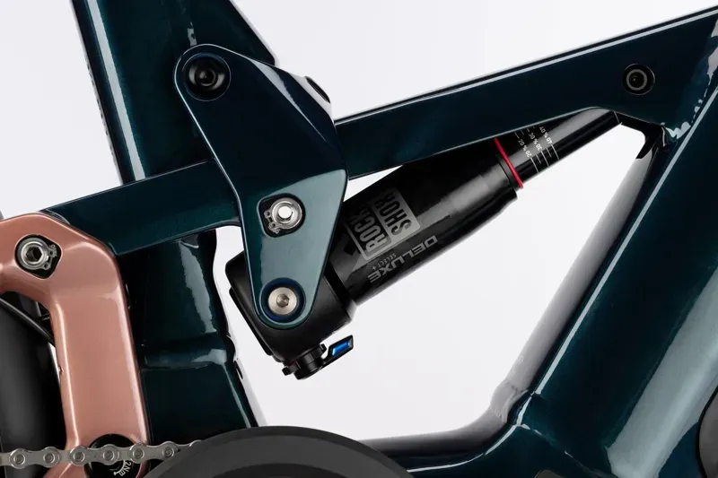 Haibike ADVENTR 8.5 Low Full Suspension e. Hybrid Bike - Gloss Mystery/ Copper-4