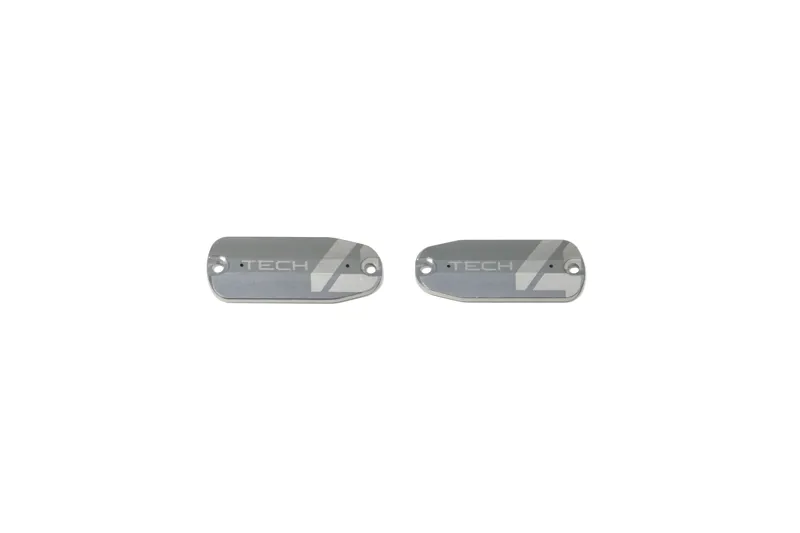 Hope Tech 4 Master Cylinder Brake Lever Lid - Pair - Silver
