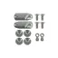 Hope Tech 4 E4 Custom Kit - Pair - Silver