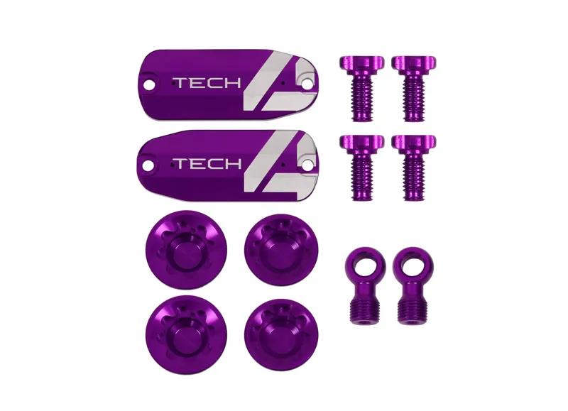 Hope Tech 4 V4 Custom Kit - Pair - Purple