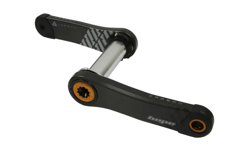 Hope Carbon Crankset No Spider - Orange