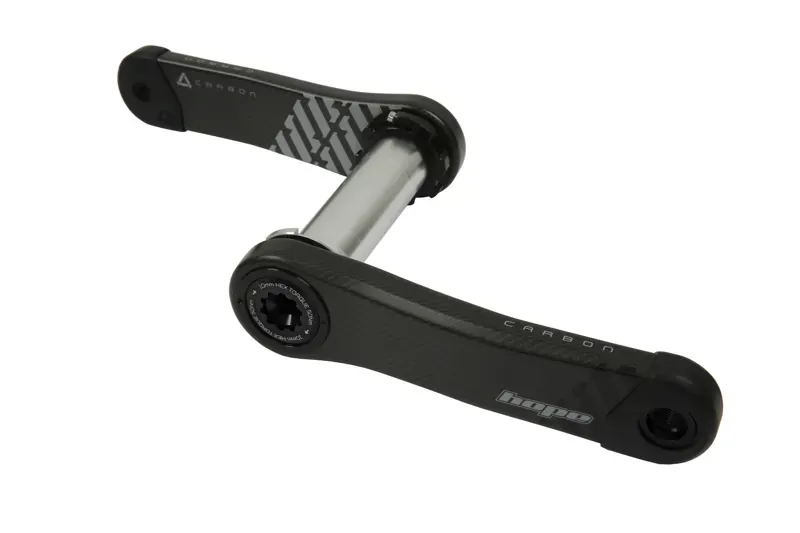 Hope Carbon Crankset No Spider - Black