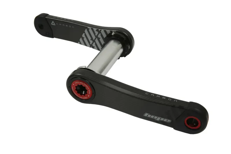 Hope Carbon Crankset No Spider - Red