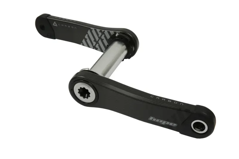Hope Carbon Crankset No Spider - Silver