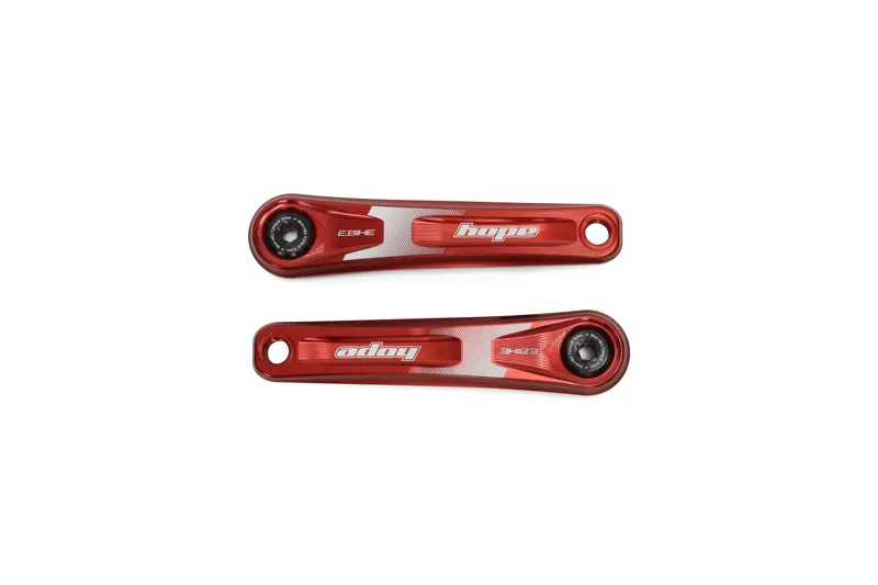 Hope E.Bike Crank - Standard Offset - Red