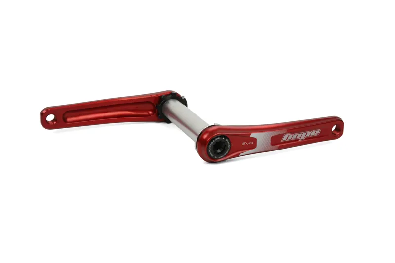 Hope EVO Crankset No Spider - Red