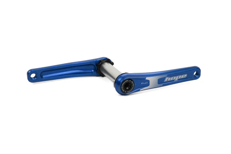 Hope EVO Crankset No Spider - Blue