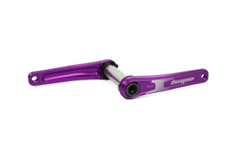 Hope EVO Crankset No Spider - Purple
