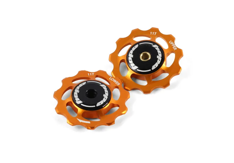 Hope 11 Tooth Jockey Wheels - Pair - Orange