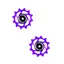 Hope 12 Tooth Jockey Wheels - Pair - Purple