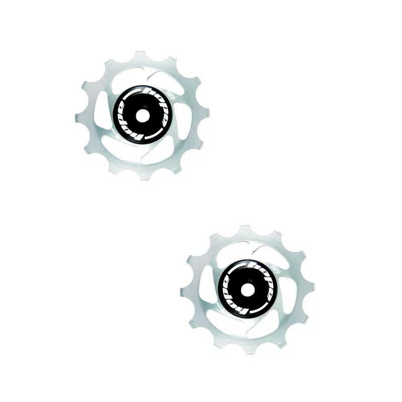 Hope 12 Tooth Jockey Wheels - Pair - Silver