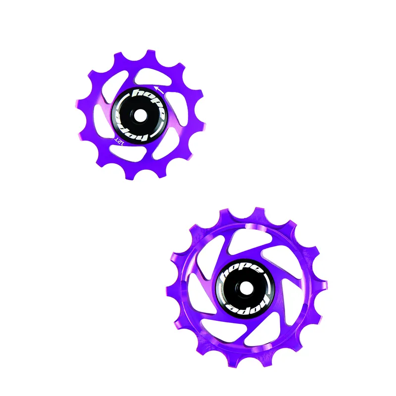 Hope 14/ 12 Teeth SRAM Eagle Jockey Wheels - Pair - Purple