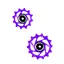 Hope 14/12T Jockey Wheels - Pair - Purple