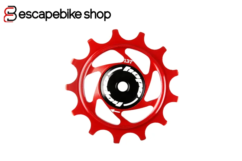 Hope 13T Jockey Wheel Complete - Red