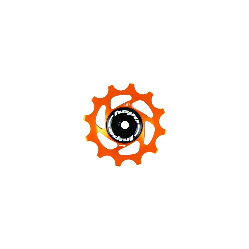 Hope 12 Tooth Jockey Wheel Complete - Orange