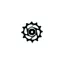 Hope 12 Tooth Jockey Wheel Complete - Black