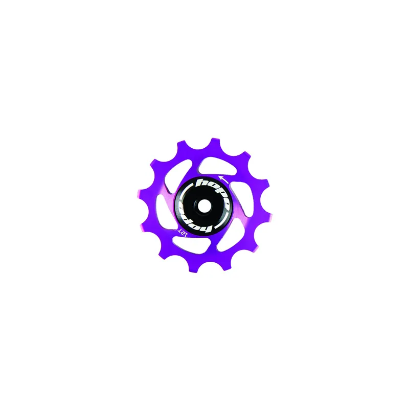 Hope 12 Tooth Jockey Wheel Complete - Purple