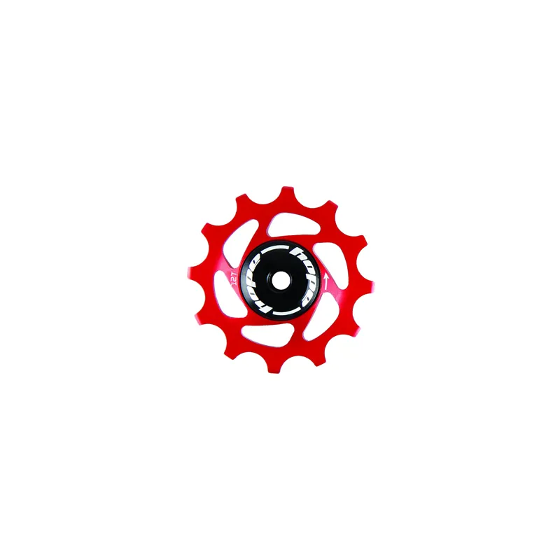 Hope 12 Tooth Jockey Wheel Complete - Red