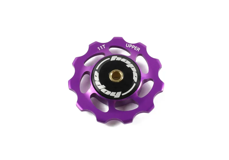 Purple 11 Tooth Jockey Wheel Complete - Purple