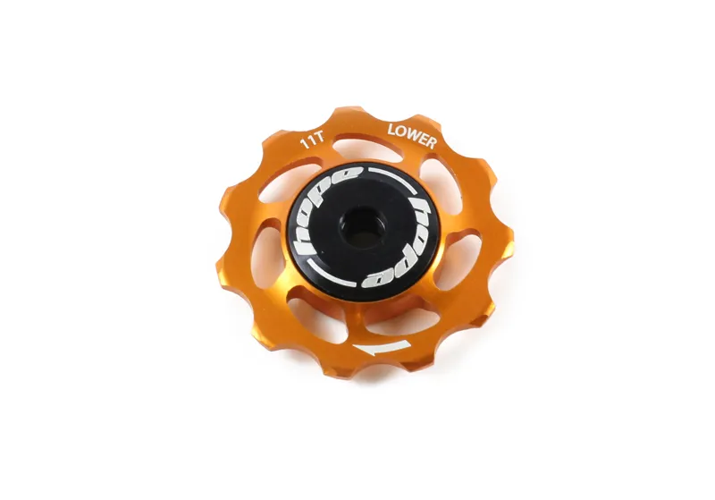 Hope 11 Tooth Jockey Wheel Complete - Orange-1