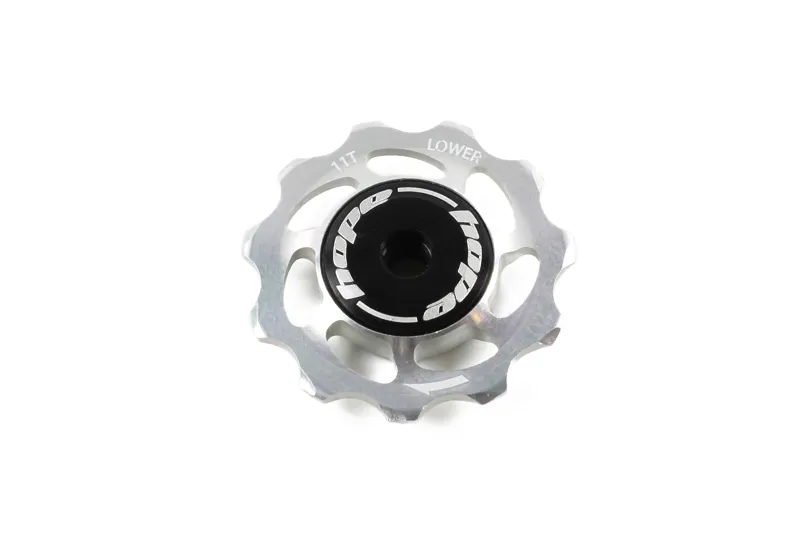 Hope 11 Tooth Jockey Wheel Complete - Silver-1