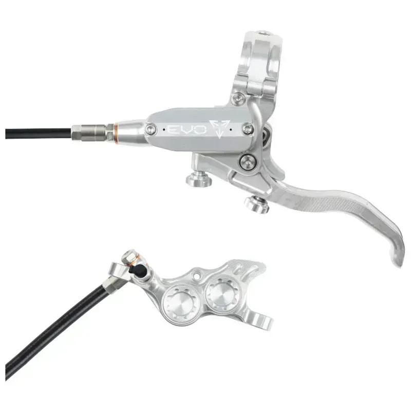 Hope Tech 4 Evo TR4 Left/Front 74mm Disc Brake in Silver