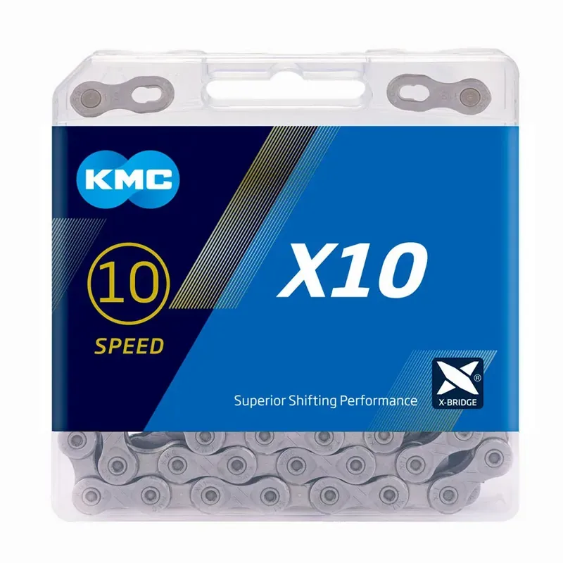 KMC X10 10 Speed Chain - Grey