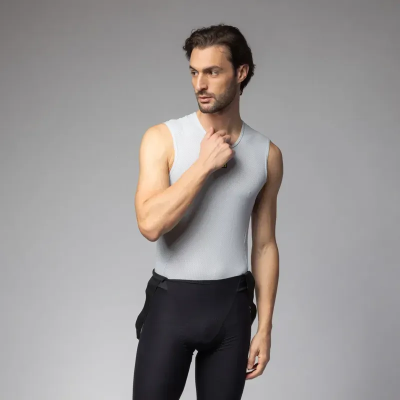 Ale Clothing Steam Intimo Men's Sleeveless Base Layer in Grey
