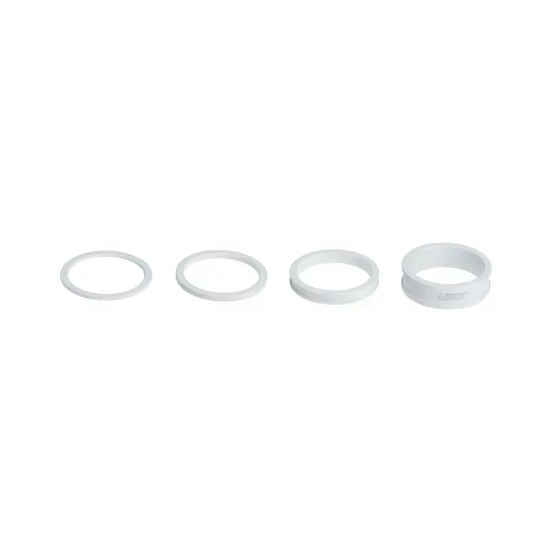 Leatt CeraMAG 10/5/2.5/1.5mm Headset Spacer Kit in CeraBone