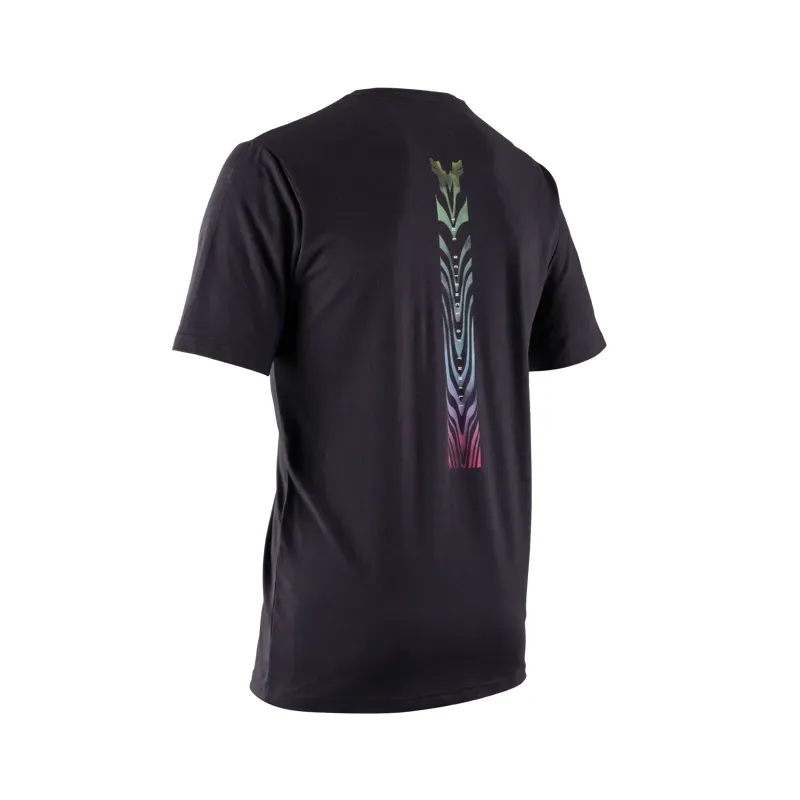 Leatt T-Shirt Core Short Sleeve T-Shirt - Black/ Green-1