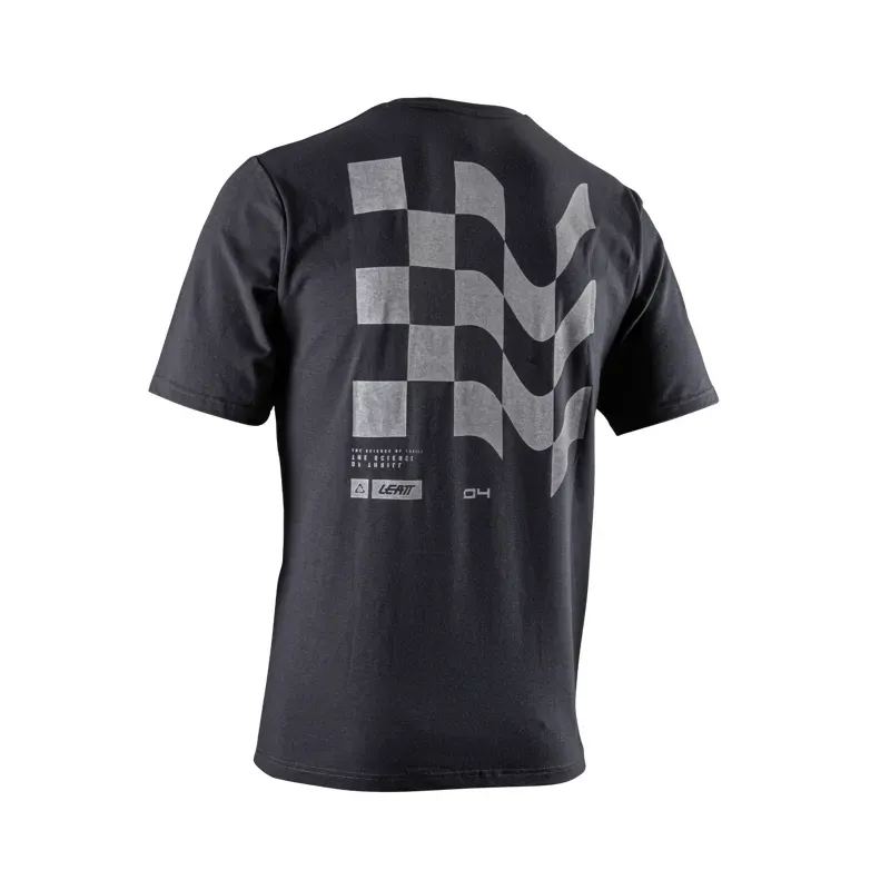 Leatt T-Shirt Core Short Sleeve T-Shirt -  Vintage Black-1