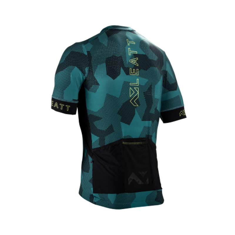 Leatt Jersey MTB Endurance 5.0 Short Sleeve Cycle Jersey - Teal-1