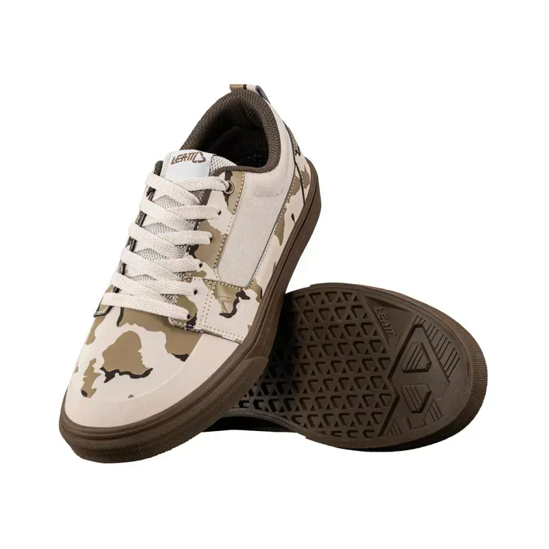 Leatt Shoes Flat 1.0 Flat Pedal Cycling Shoes - Desert