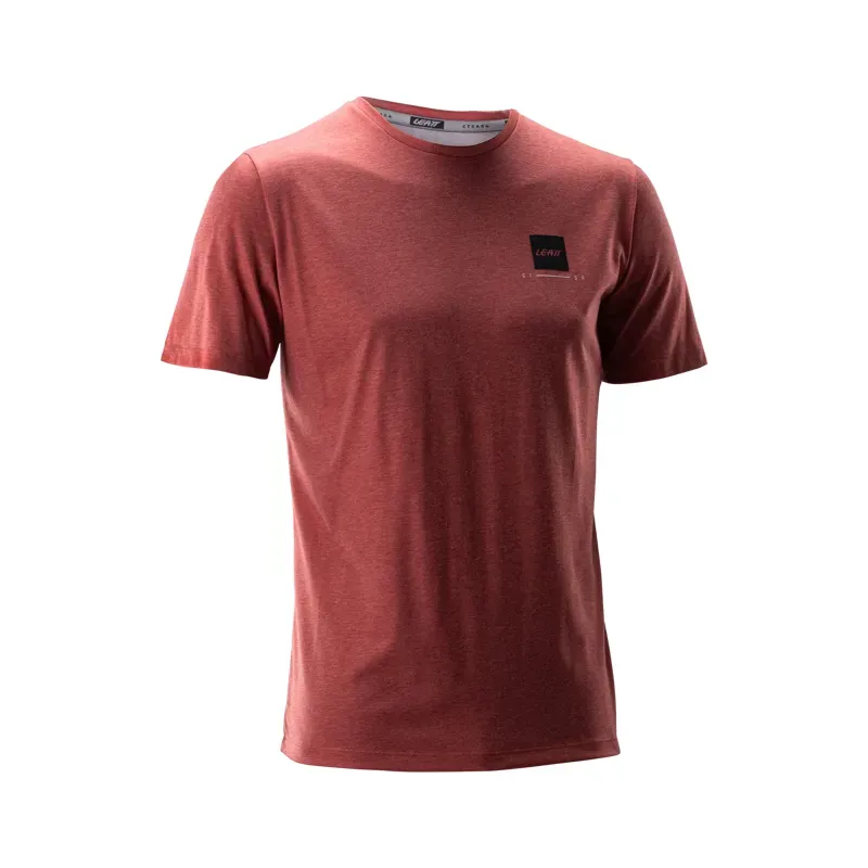 Leatt Jersey MTB Gravity 3.0 Short Sleeve Jersey - Dusty Red