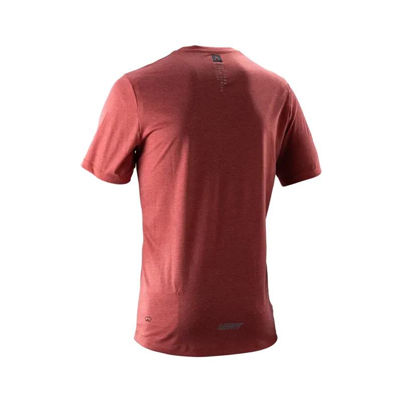 Leatt Jersey MTB Gravity 3.0 Short Sleeve Jersey - Dusty Red-1