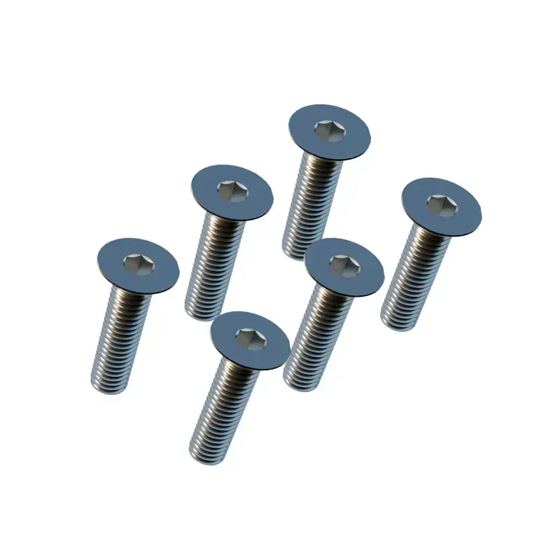 Leatt Gravity Stems Universal Bolt Kit in Titanium