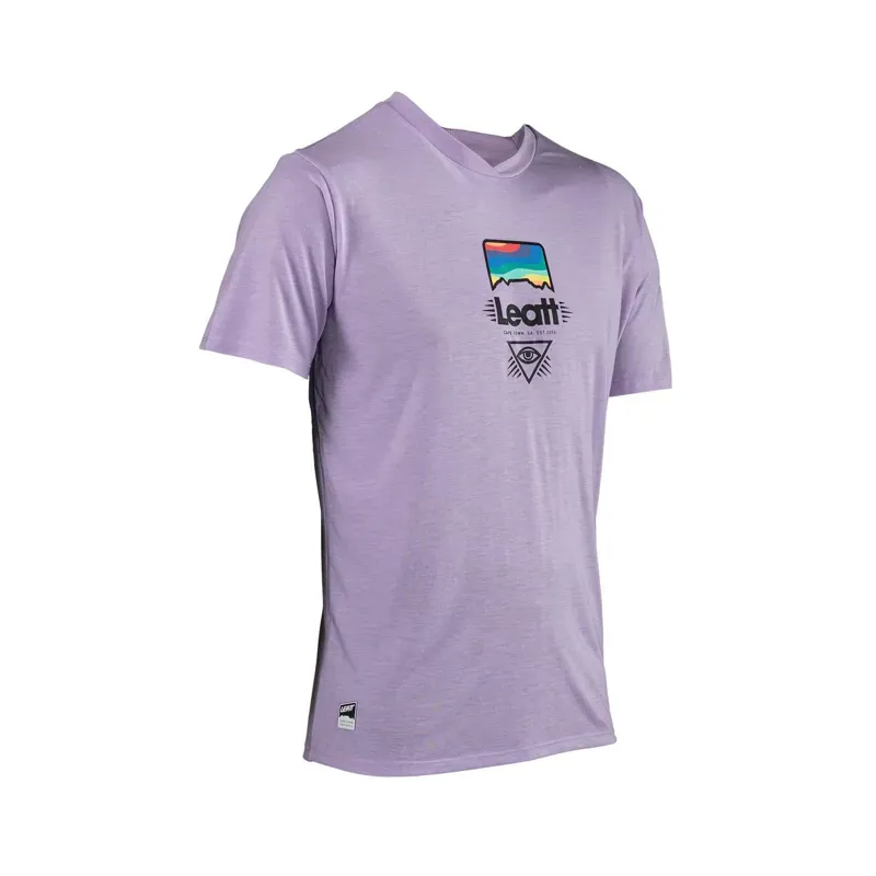 Leatt Gravity 1 MTB Short Sleeve Jersey - Lavender