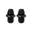 Leatt Stainless Steel 4mm Diamond Stud 40-pack Pin Kit in Black