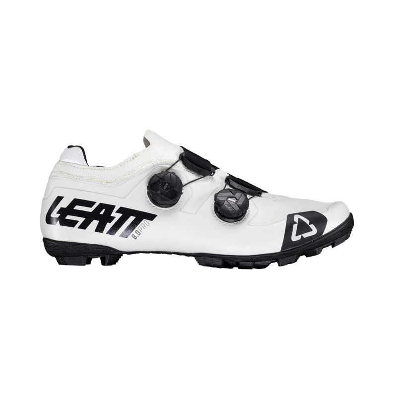 Leatt Shoes ProClip 8.0 Race XC/ Gravel Clipless Shoes - White-3
