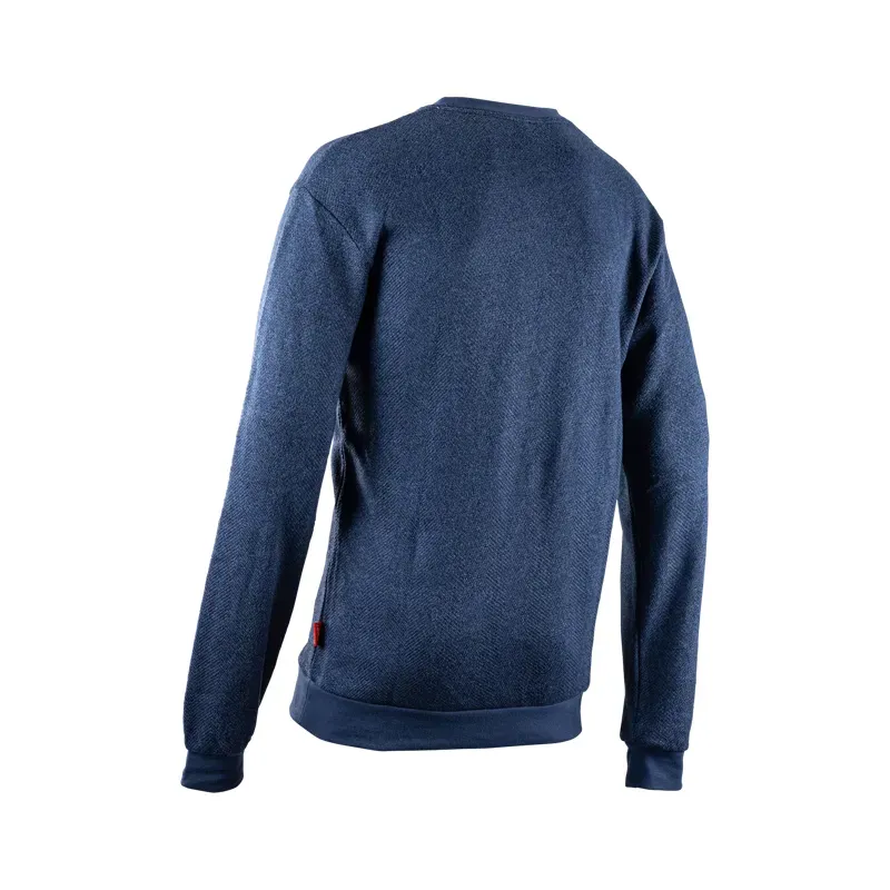 Leatt Sweater Tech Long Sleeve Casual Top - Denim Blue-1
