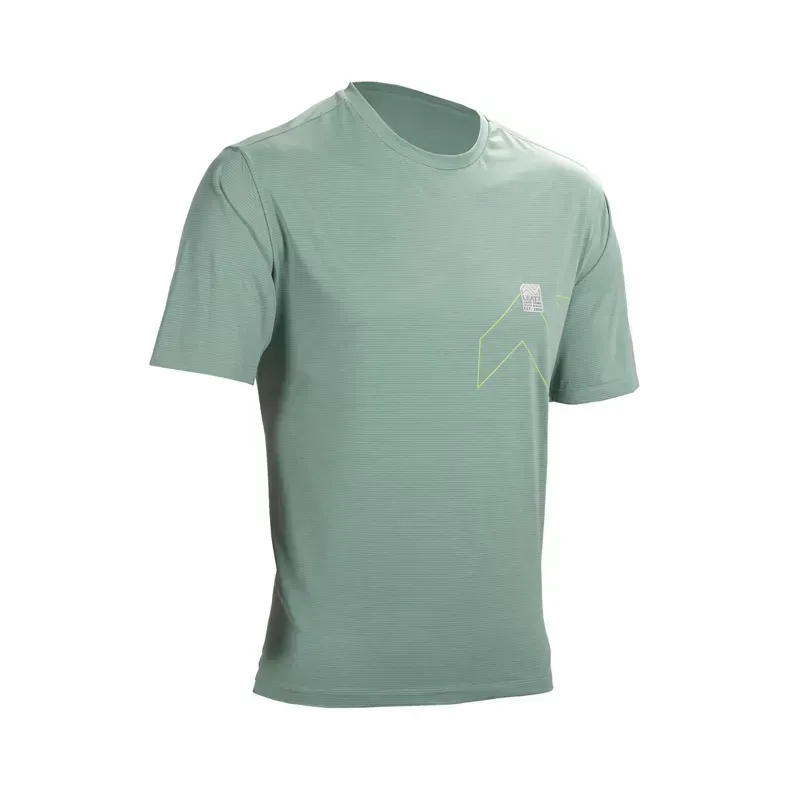 Leatt Jersey MTB Trail X-Flow 1.0 Short Sleeve Jersey - Pistachio