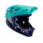 Leatt MTB Enduro 2.0 Junior Detachable Chinbar Full Face Helmet - Aqua
