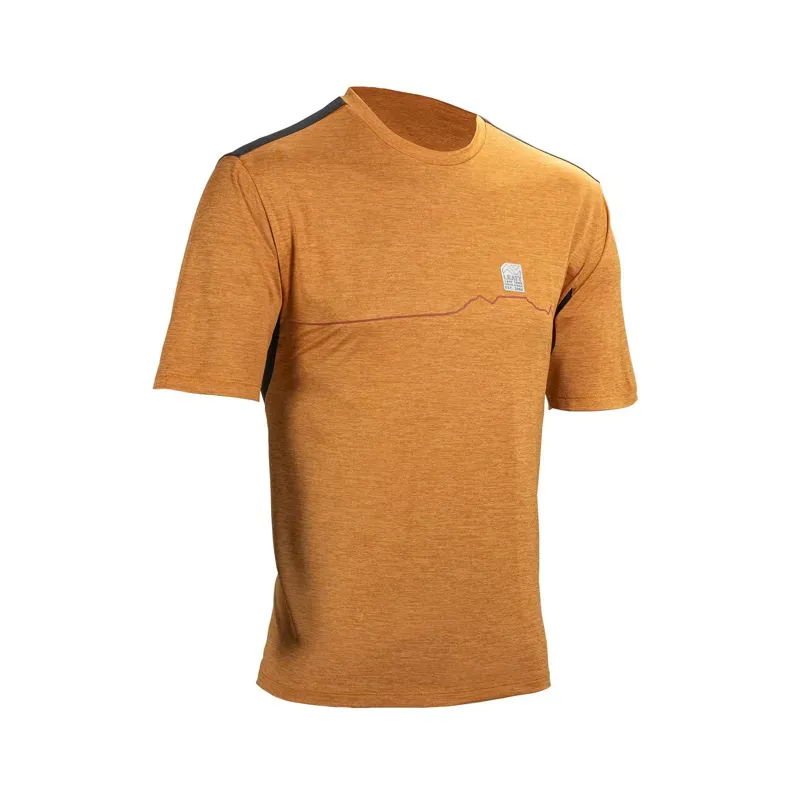 Leatt Trail 1.0 MTB Short Sleeve Jersey - Rust