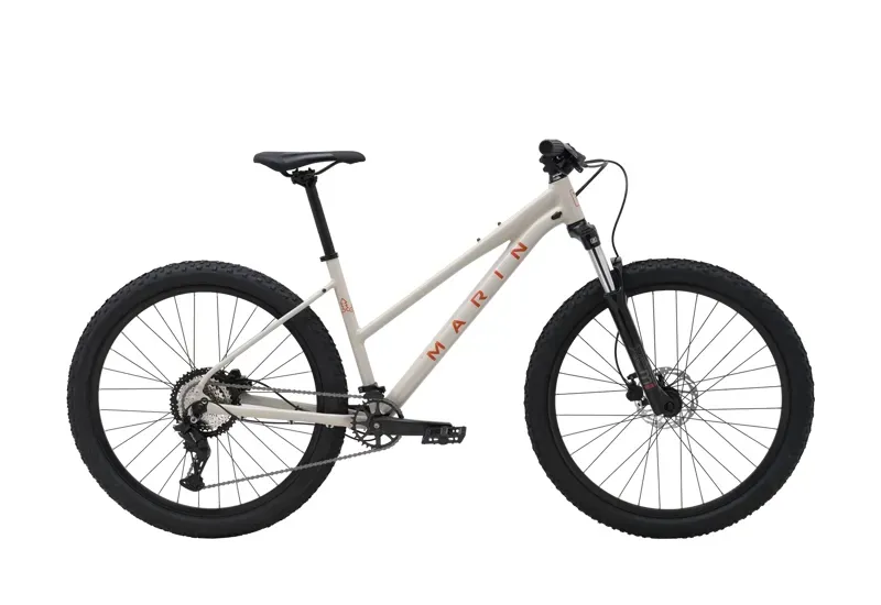 Marin Bolinas Ridge 2 ST Mountain Bike in Light Grey/Red