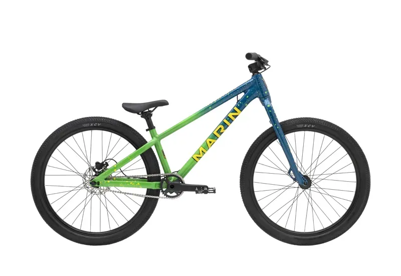Marin Alcatraz 1 26 Dirt Jump Bike - Gloss British Blue/ Green